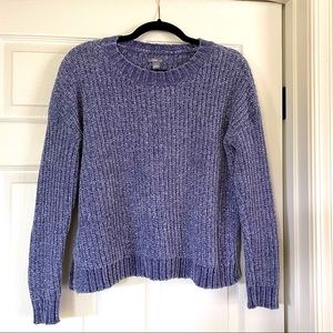 Aerie Chenille Cozy Sweater, Medium, Icy Lavender